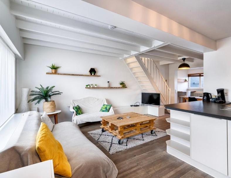 Вилла Cosy Beachhouse Within Walking Distance Of The Sea Де-Хаан Экстерьер фото